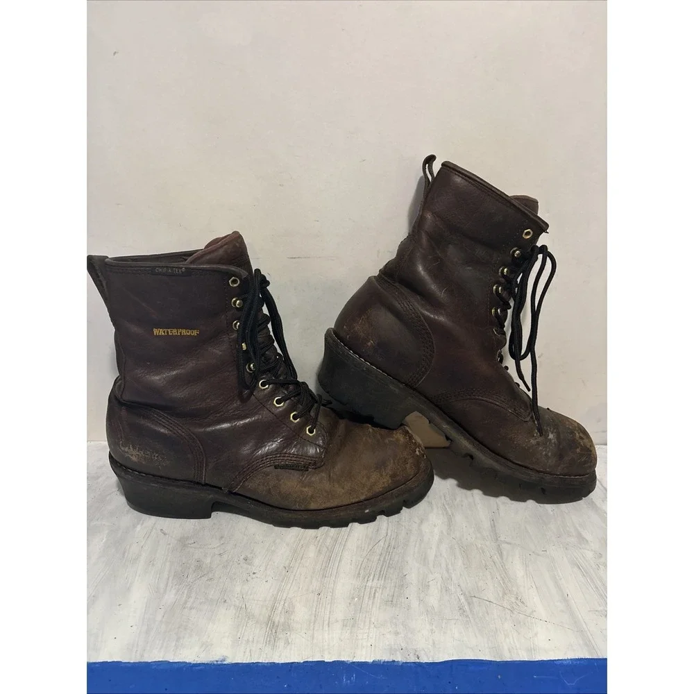 Chippewa Boots Mens 9.5M Leather Waterproof  display picture 3